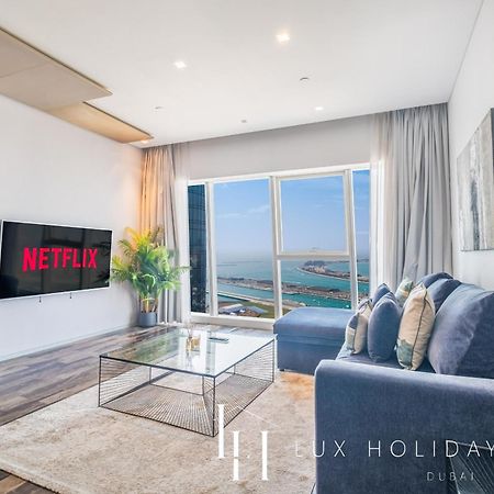 Lux - Lavish Suite With Full Palm Jumeirah View 1 두바이 외부 사진