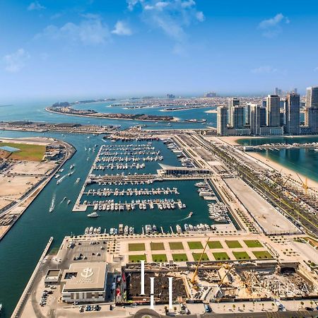 Lux - Lavish Suite With Full Palm Jumeirah View 1 두바이 외부 사진