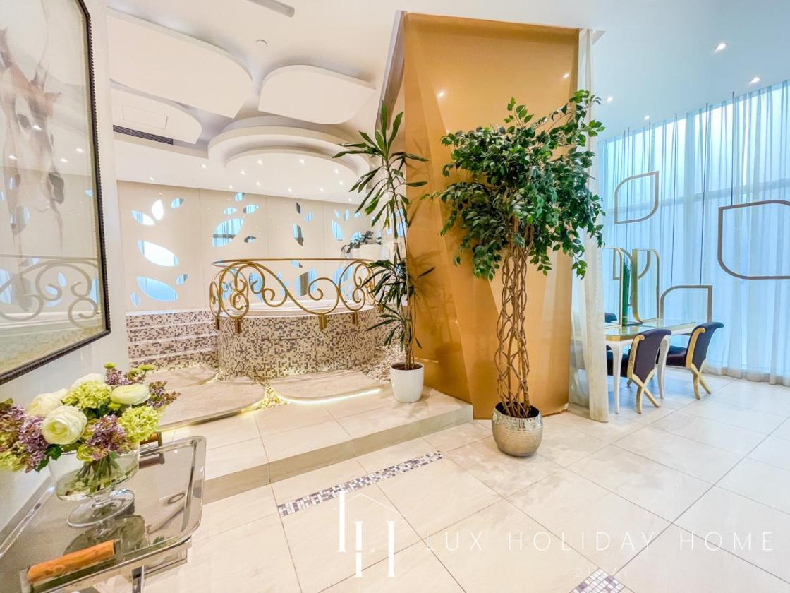 Lux - Lavish Suite With Full Palm Jumeirah View 1 두바이 외부 사진