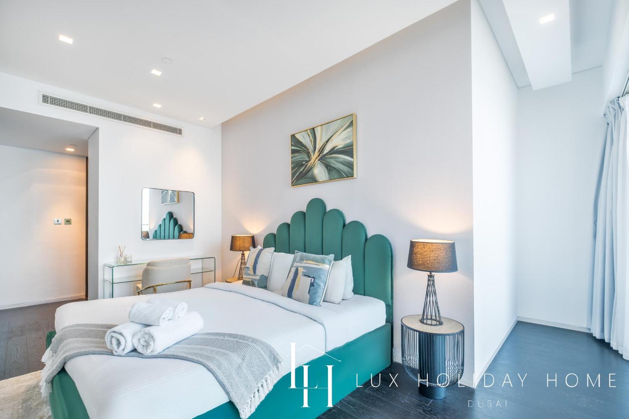 Lux - Lavish Suite With Full Palm Jumeirah View 1 두바이 외부 사진