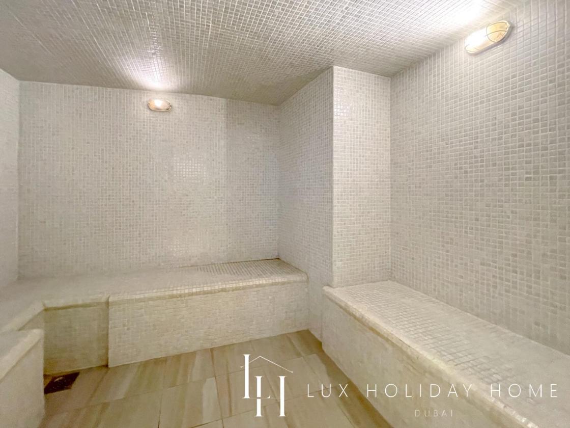 Lux - Lavish Suite With Full Palm Jumeirah View 1 두바이 외부 사진