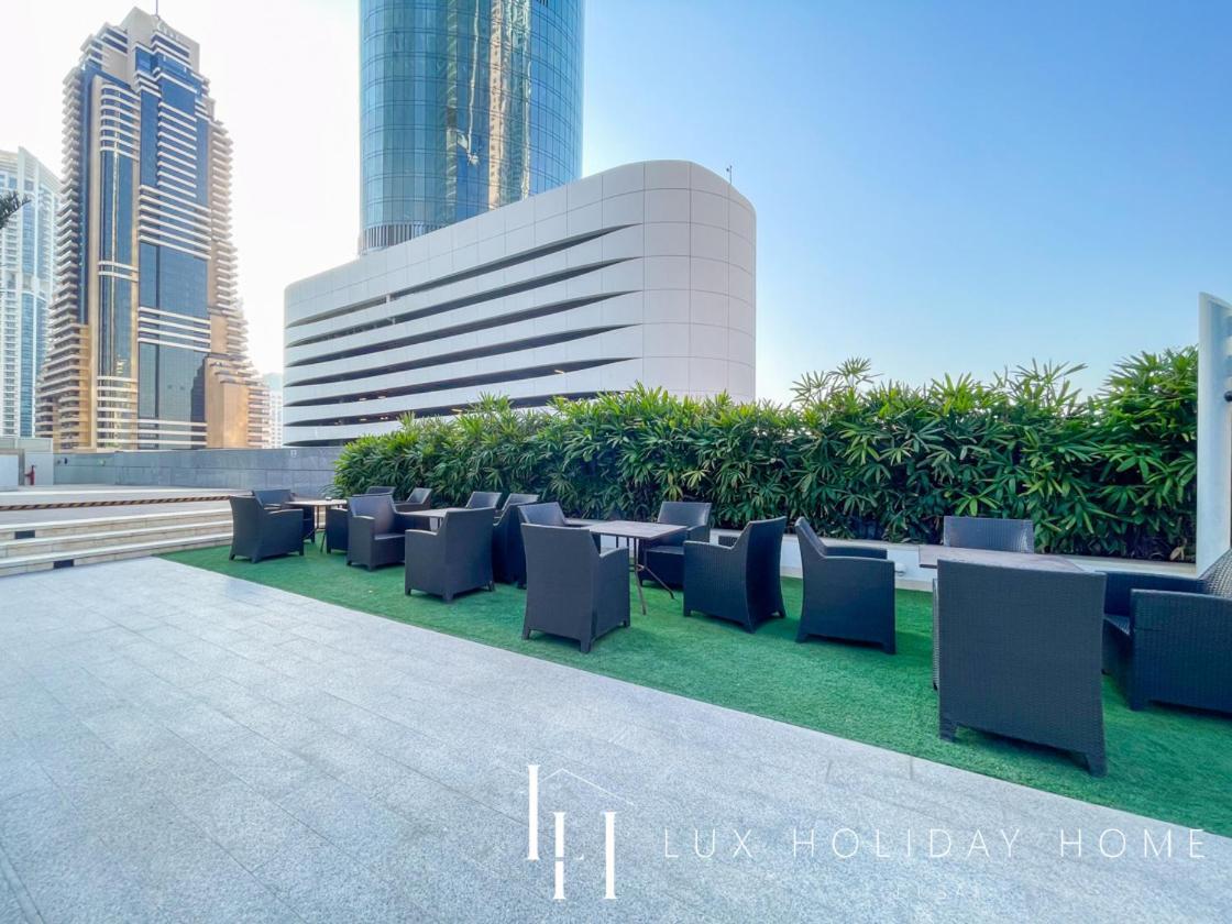 Lux - Lavish Suite With Full Palm Jumeirah View 1 두바이 외부 사진