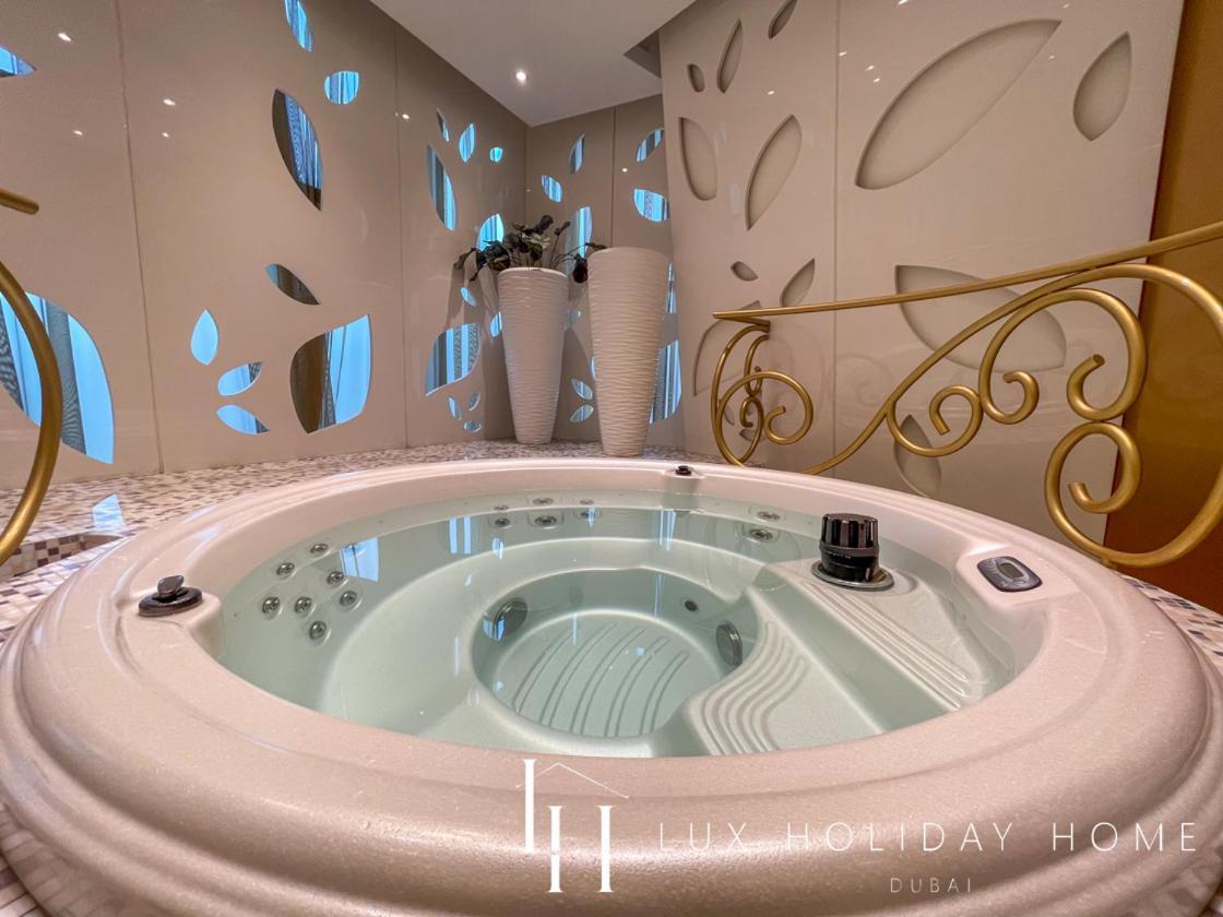 Lux - Lavish Suite With Full Palm Jumeirah View 1 두바이 외부 사진