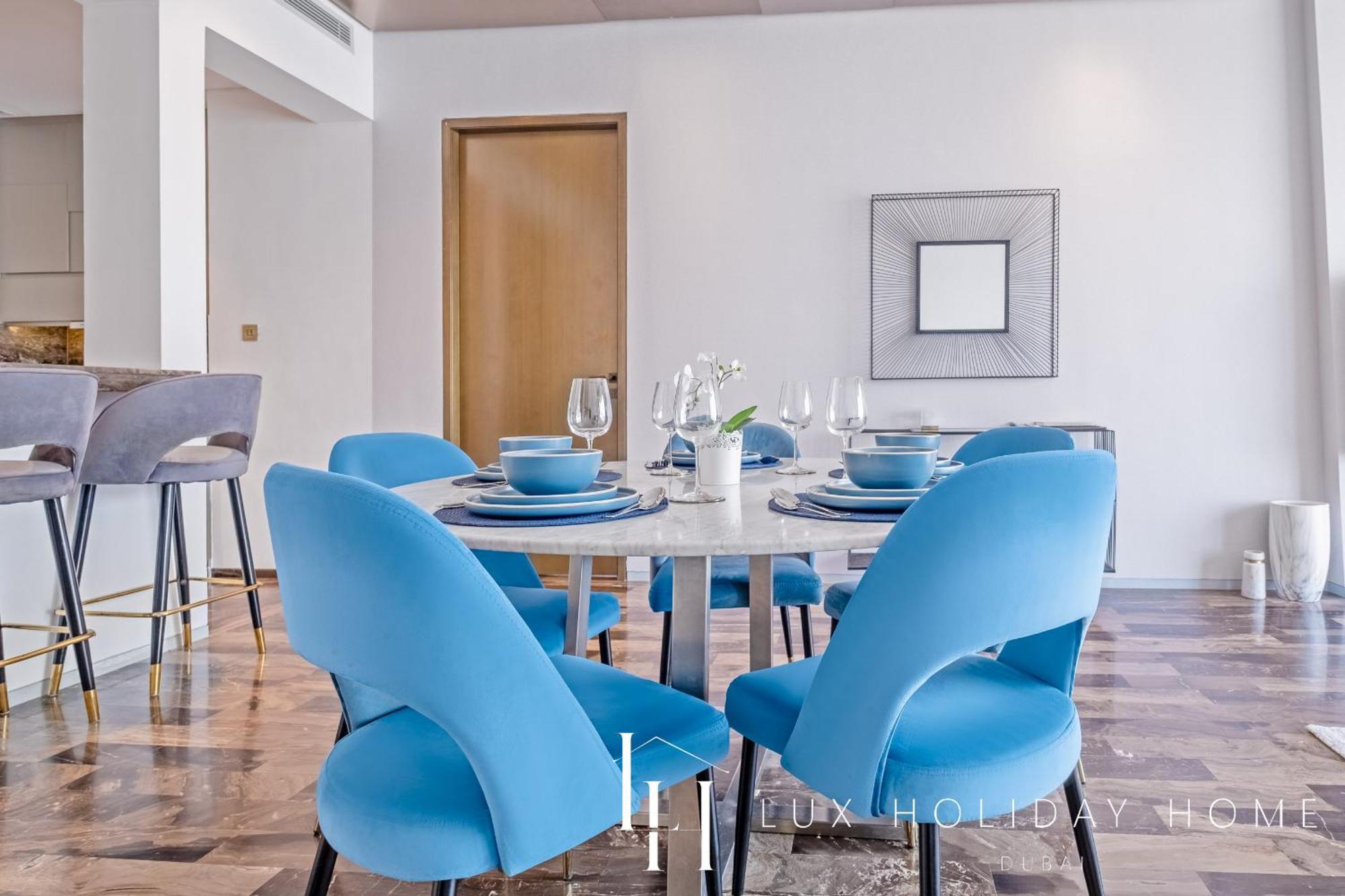 Lux - Lavish Suite With Full Palm Jumeirah View 1 두바이 외부 사진