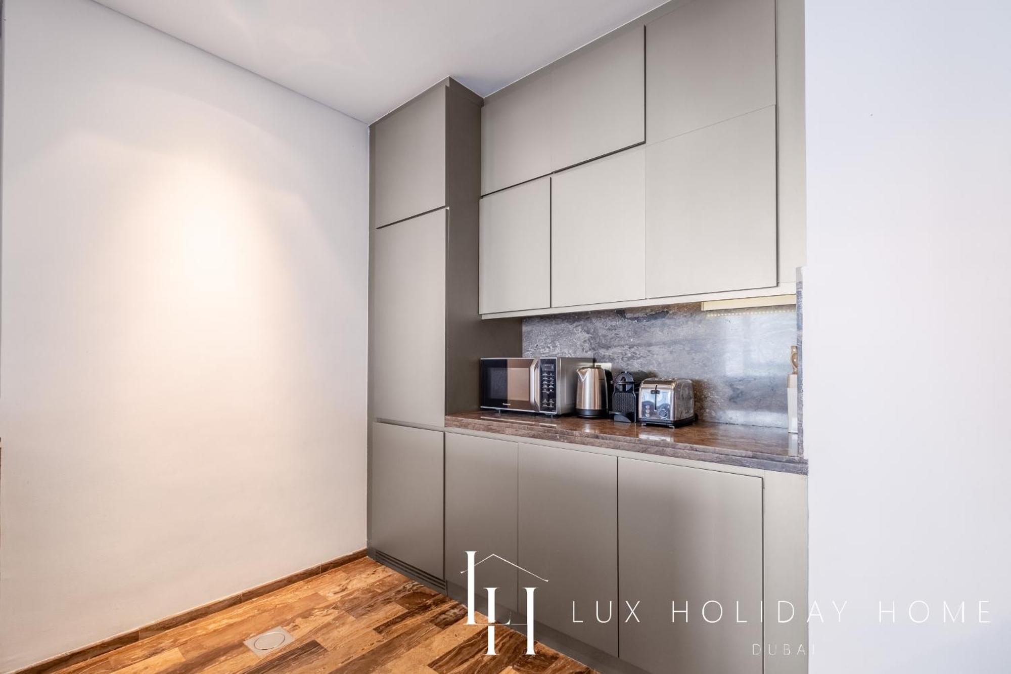 Lux - Lavish Suite With Full Palm Jumeirah View 1 두바이 외부 사진