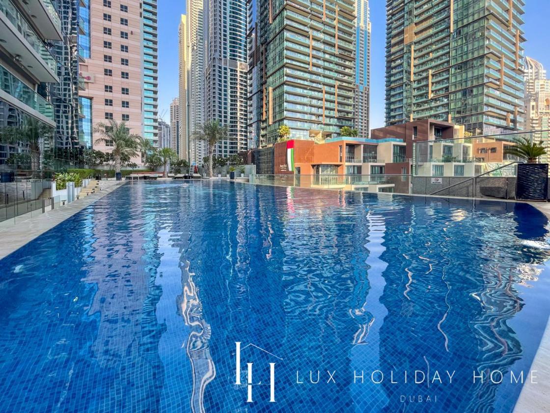 Lux - Lavish Suite With Full Palm Jumeirah View 1 두바이 외부 사진
