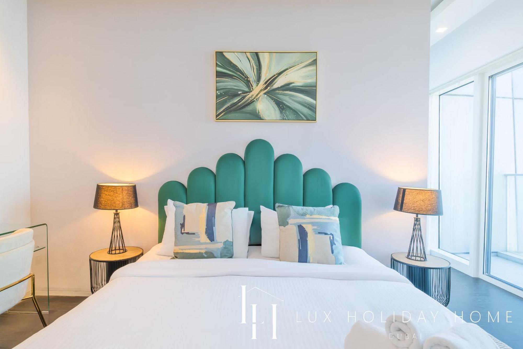 Lux - Lavish Suite With Full Palm Jumeirah View 1 두바이 외부 사진